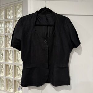 Elegant Black Women's Blouse